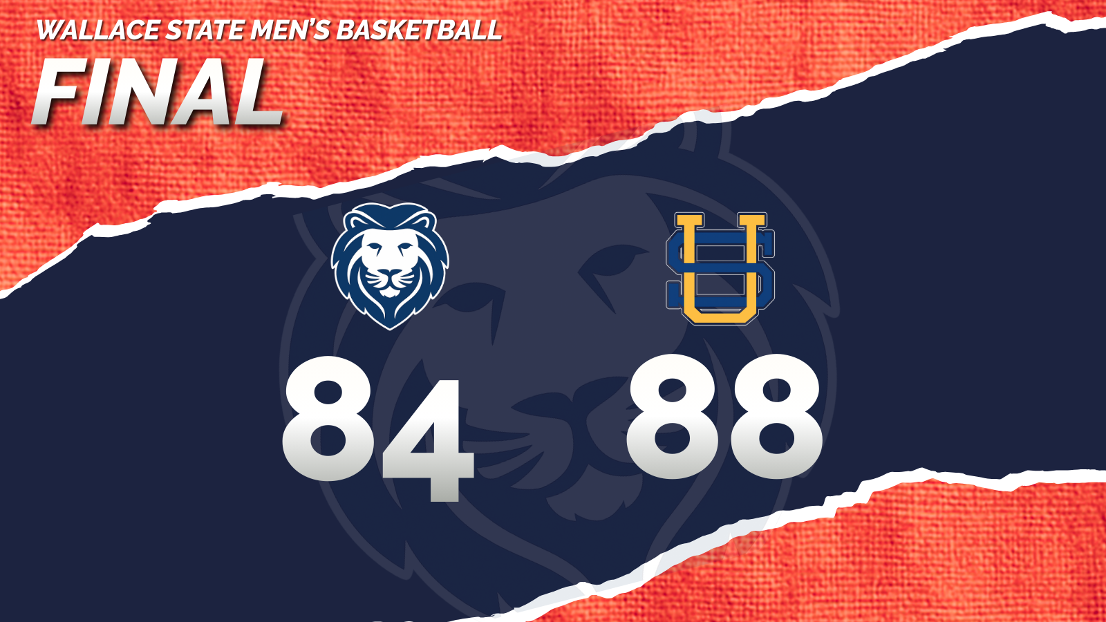 Wallace State Men Fall 88&ndash;84 to Southern Union in Conference Battle