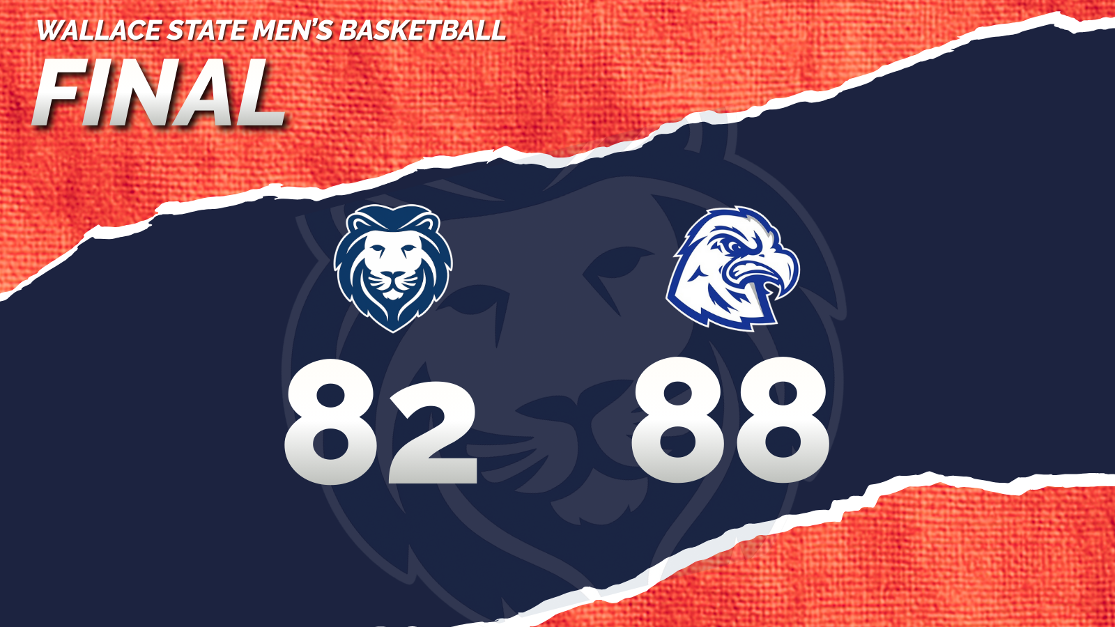 Wallace State Men Drop 88&ndash;82 Road Decision at Calhoun