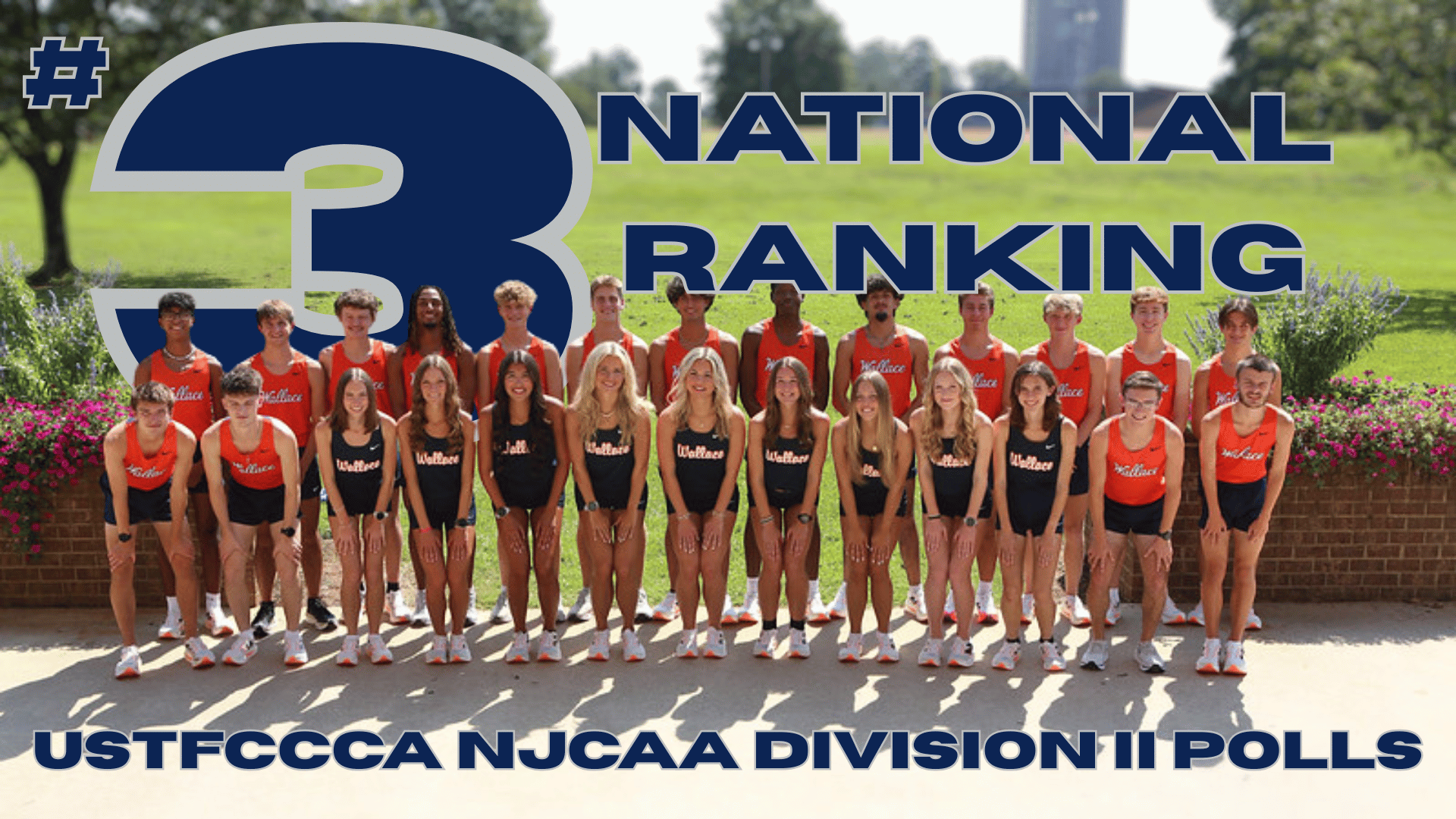 Wallace State Cross Country Earns Top-3 National Rankings