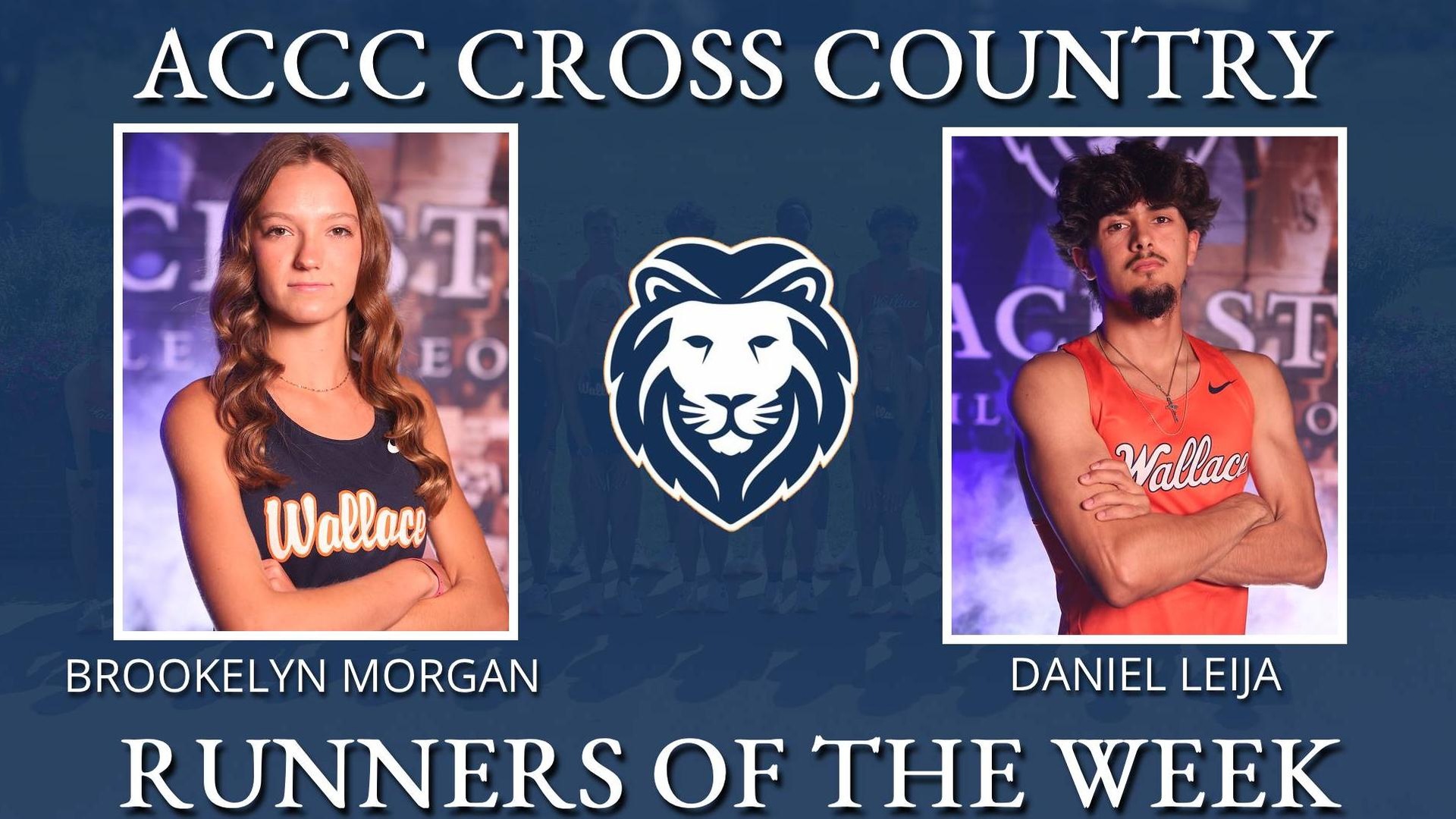 Morgan, Leija Earn ACCC Cross Country Weekly Honors