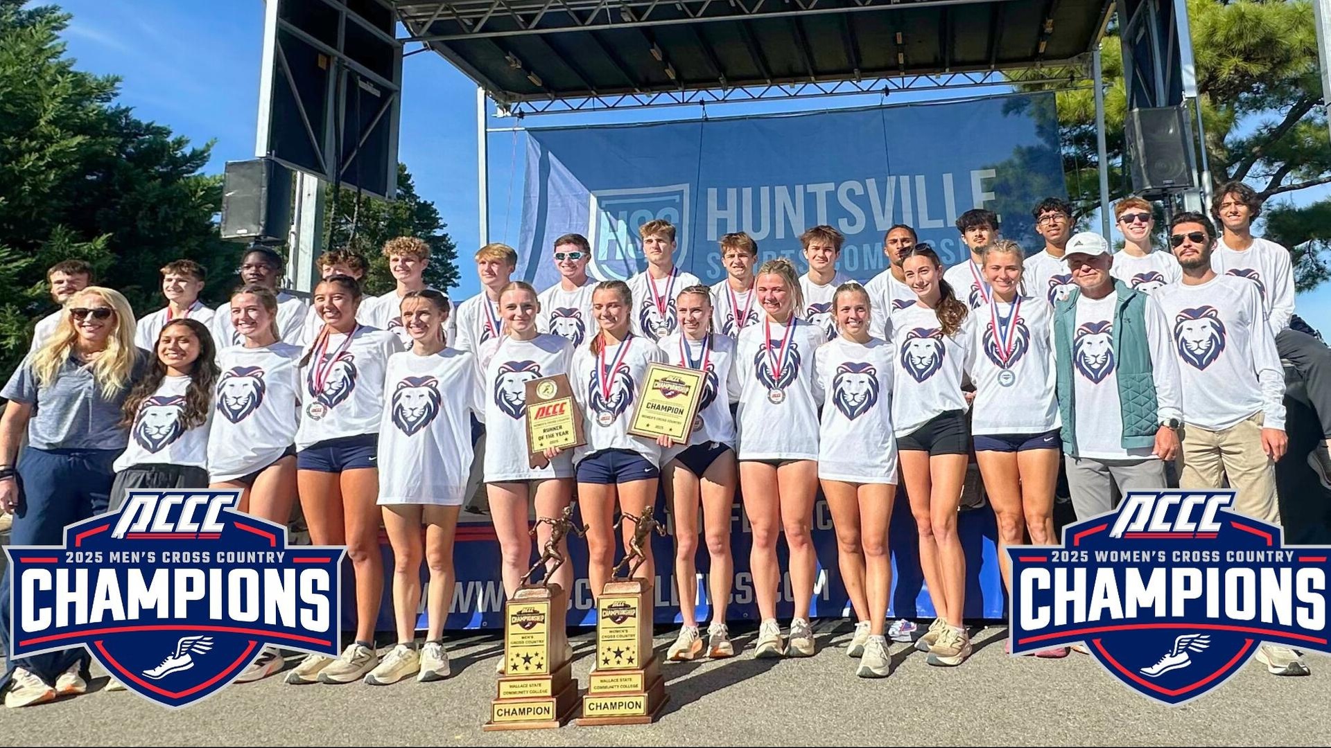 Wallace State Cross Country Sweeps ACCC Championships at John Hunt Park