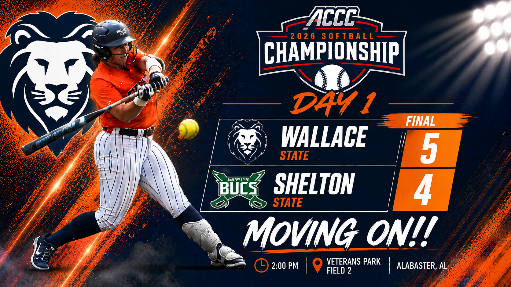 Wallace State edges Shelton State to advance to second round in ACCC Championship