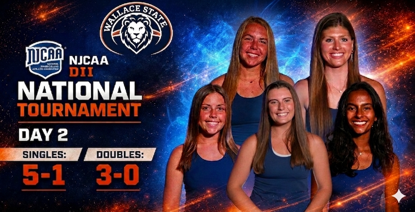 Wallace State Women Sit Tied for Fourth After Strong Day 2 at NJCAA DII National Championship
