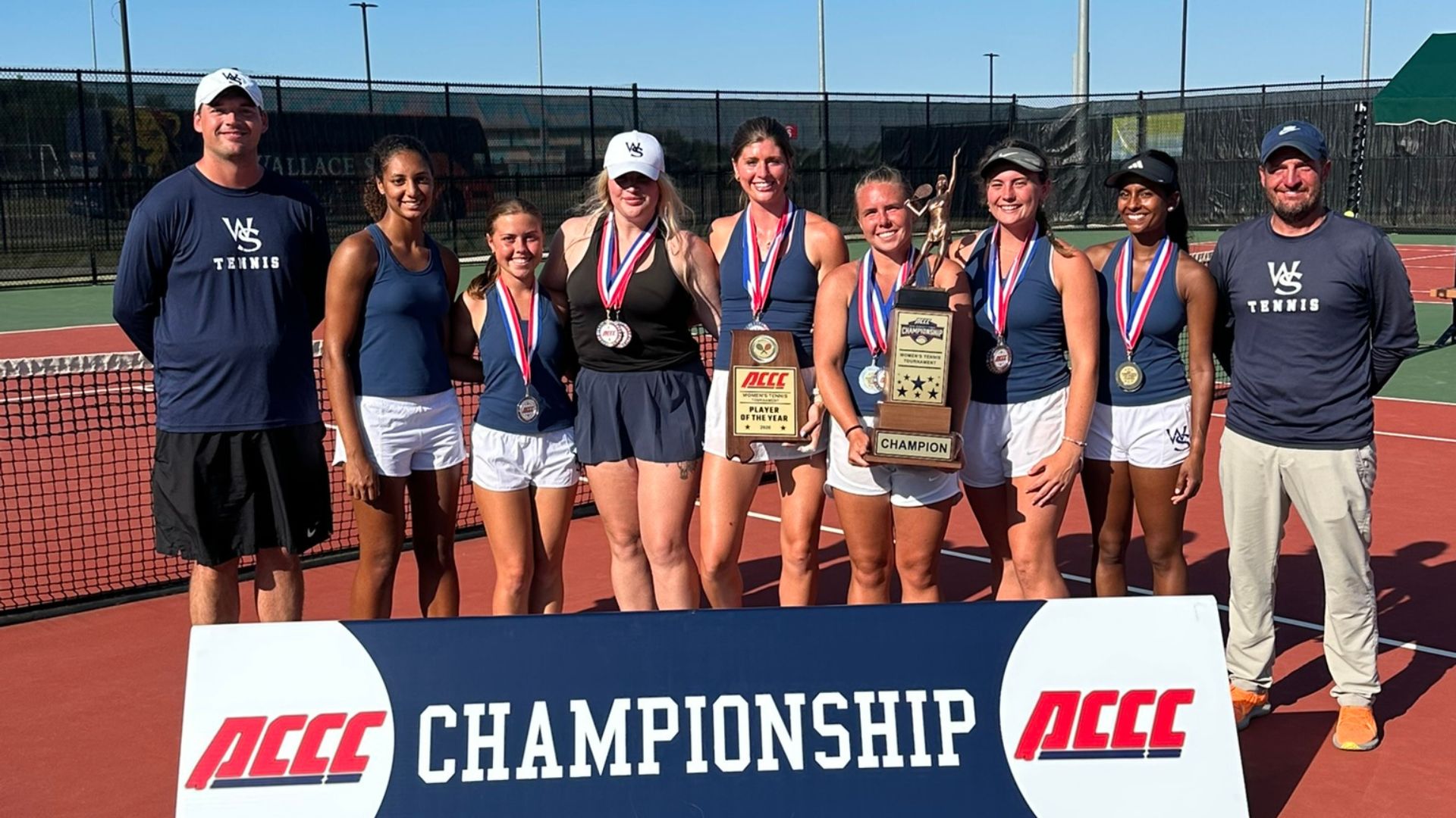 Wallace State Women Capture ACCC Tennis Championship; Standifer Earns Player of the Year Honors